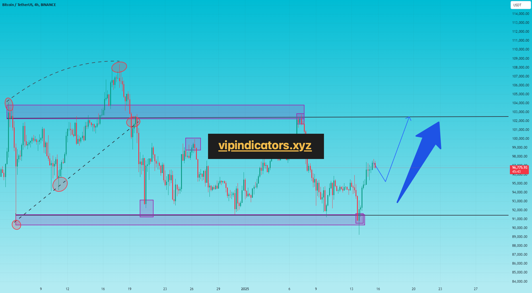 Bitcoin / TetherUS